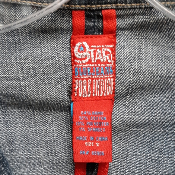 Star Bluejeans Pure Indigo Jean Jacket - Picture 3 of 3